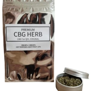 CBGハーブ CBG30％/CBD10％/CDT TERPENES JUICY FRUIT 10％配合